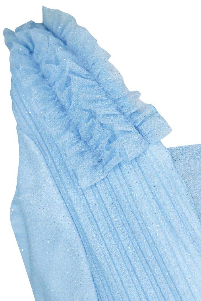 Prestije Kinderkleid Aus Glitzertüll Mit Trägern