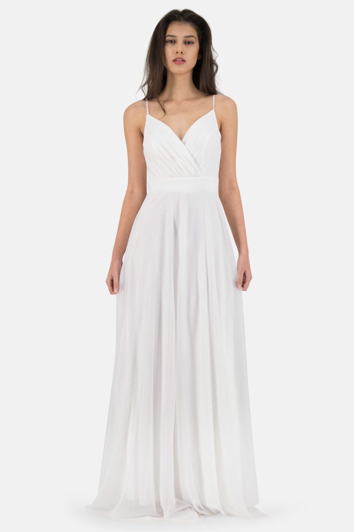 Prestije Spaghettiträger Ballkleid