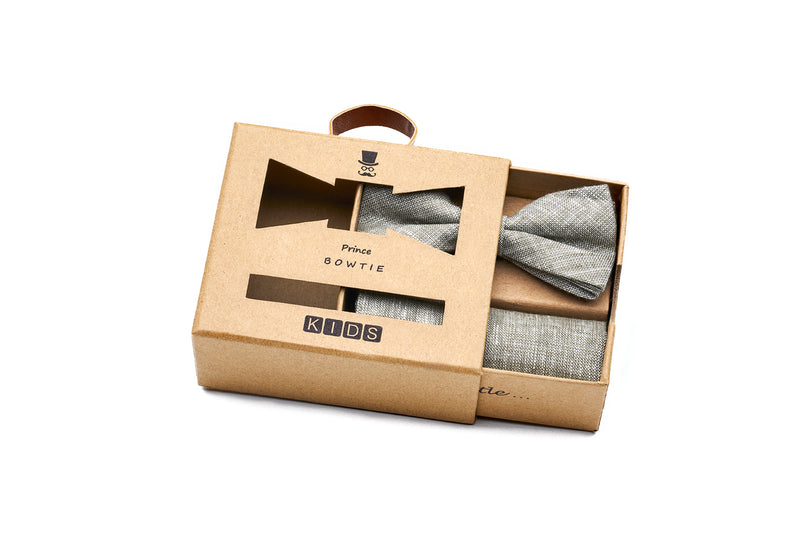 Prince Bowtie Kids Set - Fliege + Tuch