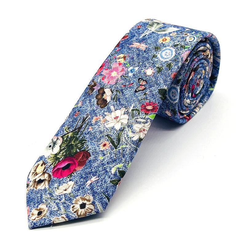 Prince Bowtie Krawatte mit floralem Druck