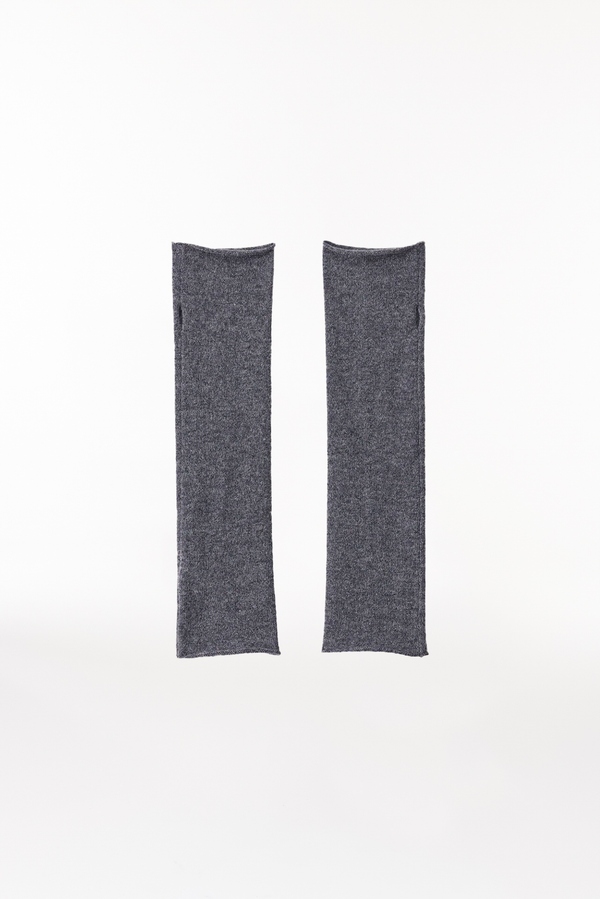 Prinz Berlin Kaschmir Arm Warmers Fine Knit Graphit