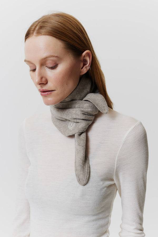 Prinz Berlin Kaschmir Bandeau Fine Knit Beige