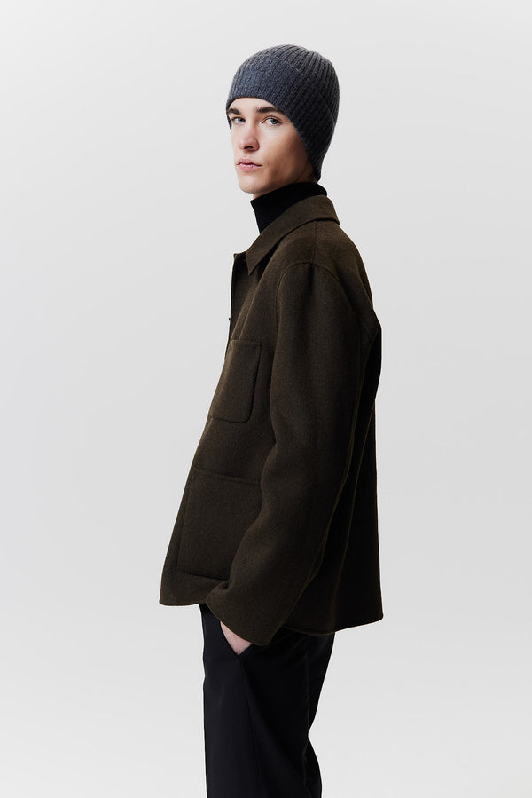 Prinz Berlin Kaschmir Beanie Rib Knit Graphit