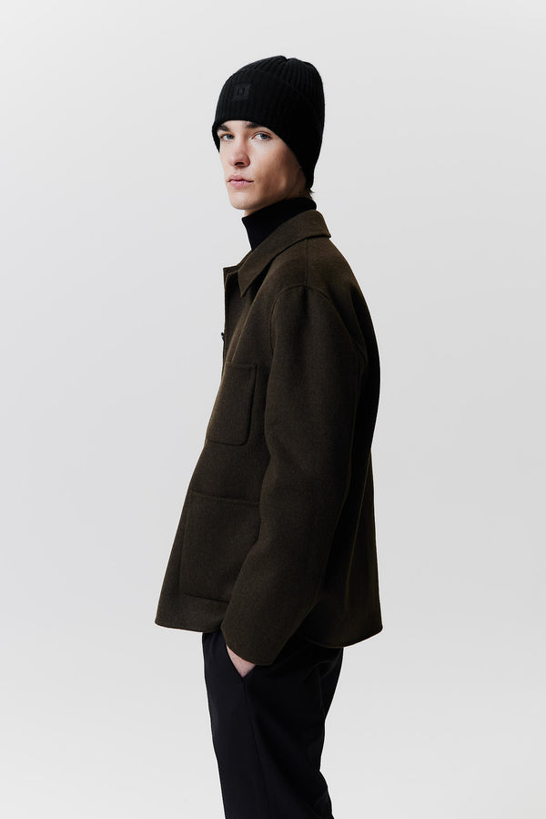 Prinz Berlin Kaschmir Beanie Rib Knit Schwarz