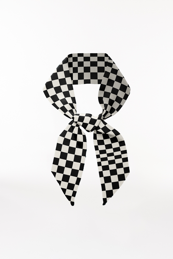 Prinz Berlin Seidenbandeau Illusion Schwarz