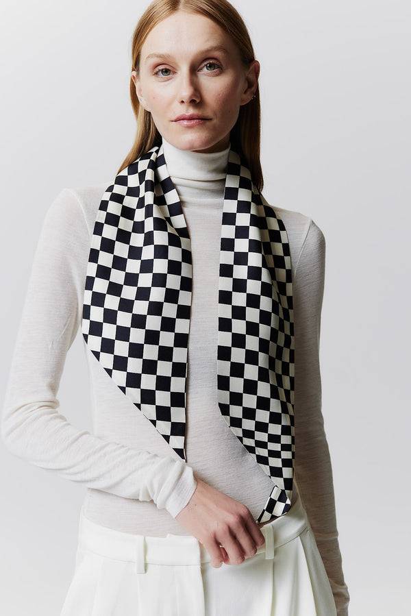 Prinz Berlin Seidenbandeau Illusion Schwarz