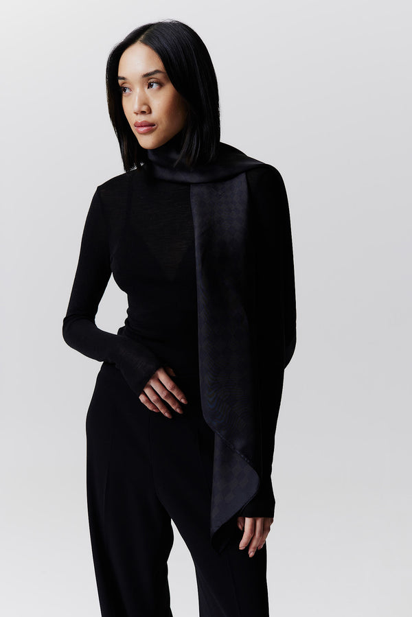 Prinz Berlin Seidentuch Illusion 123 Graphite