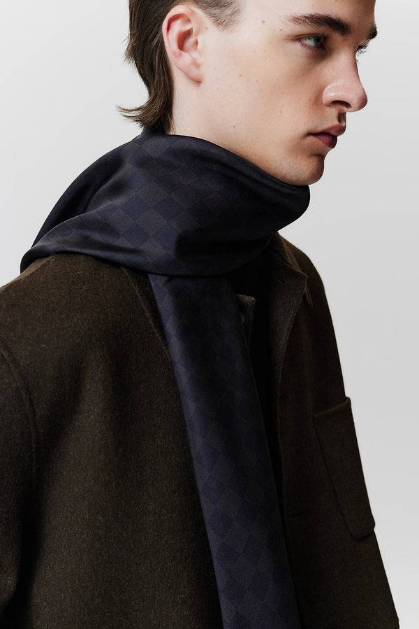 Prinz Berlin Seidentuch Illusion 123 Graphite