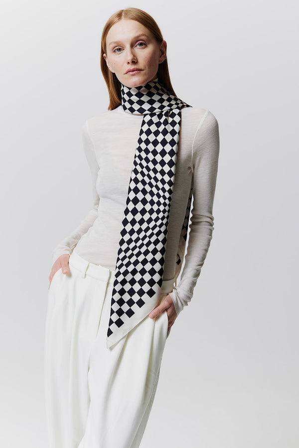 Prinz Berlin Seidentuch Illusion 123 Schwarz