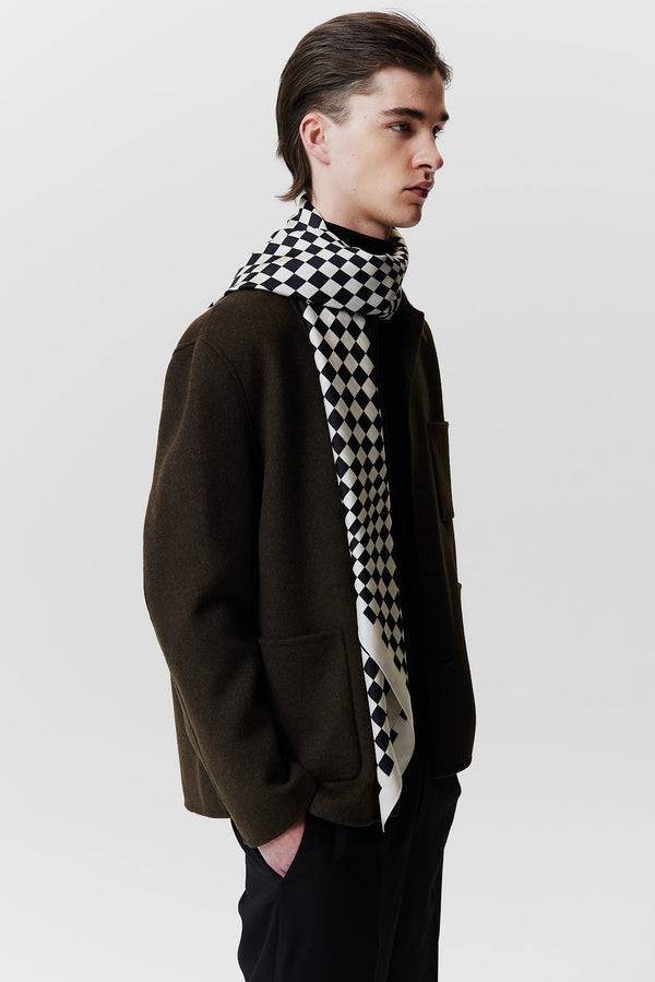 Prinz Berlin Seidentuch Illusion 123 Schwarz