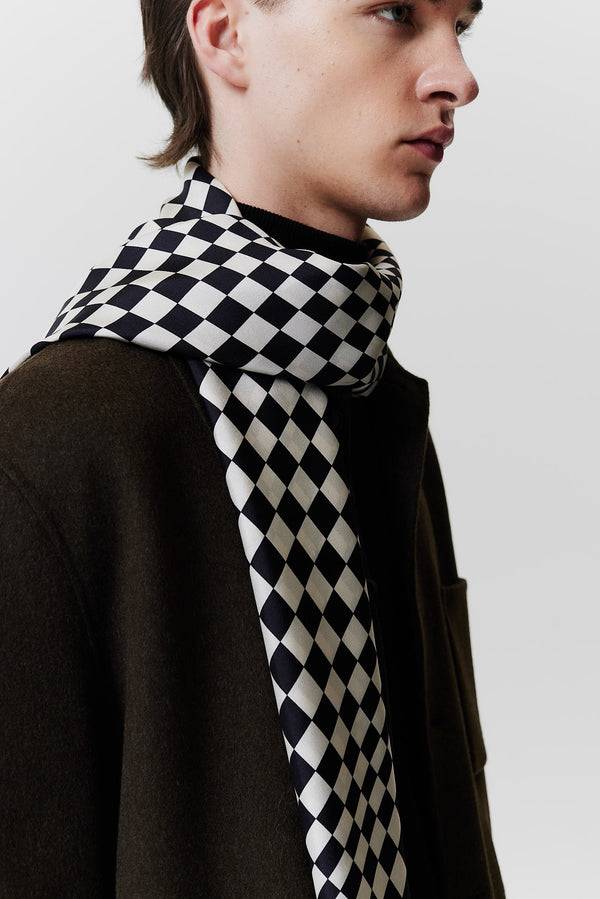 Prinz Berlin Seidentuch Illusion 123 Schwarz