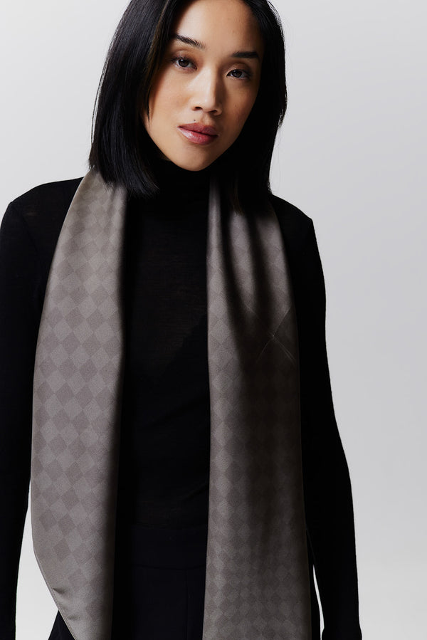 Prinz Berlin Seidentuch Illusion 123 Taupe