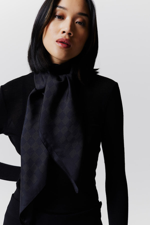 Prinz Berlin Seidentuch Illusion 90 Graphite