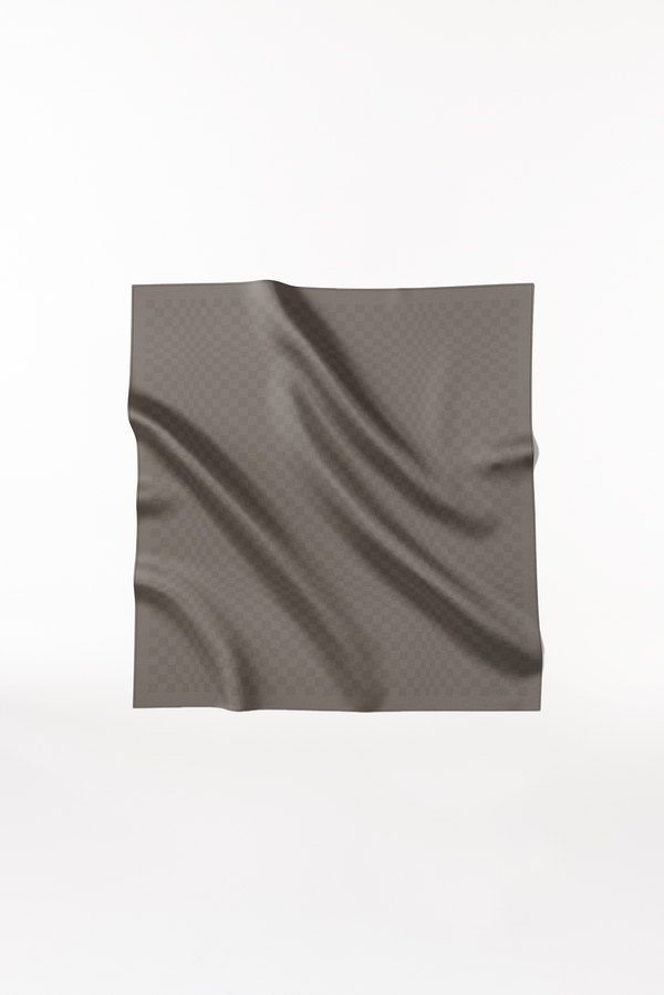 Prinz Berlin Seidentuch Illusion 90 Taupe