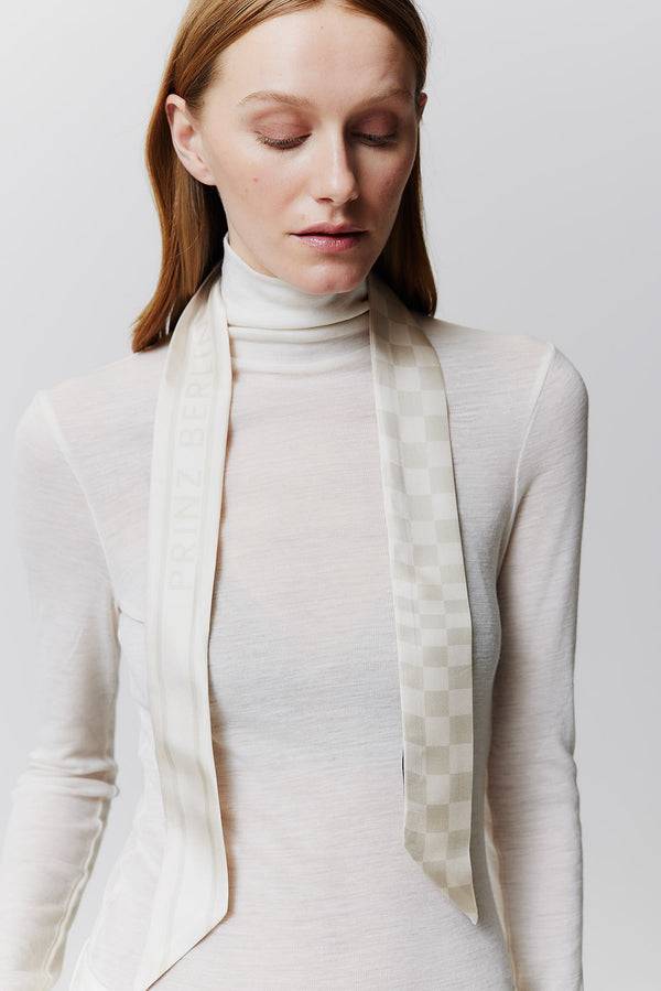 Prinz Berlin Seidentwilly Illusion Off-White