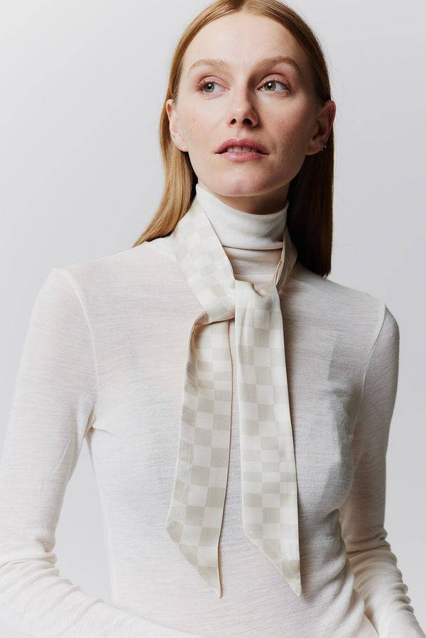 Prinz Berlin Seidentwilly Illusion Off-White