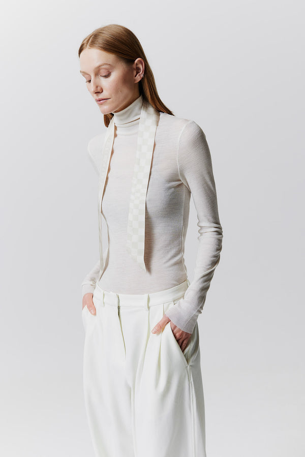 Prinz Berlin Seidentwilly Illusion Off-White