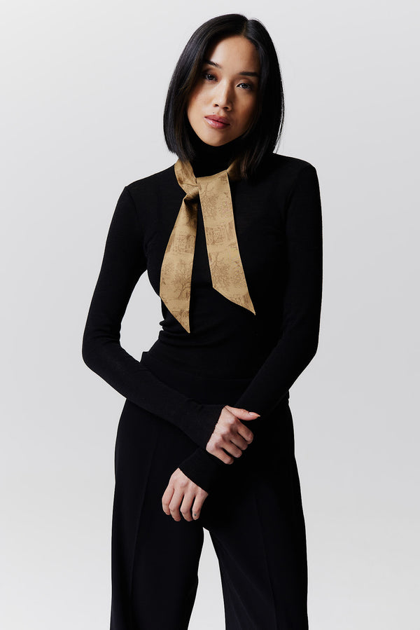 Prinz Berlin Seidentwilly Toile Valentine Camel