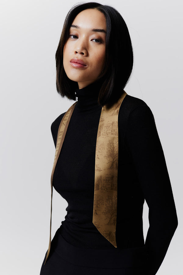 Prinz Berlin Seidentwilly Toile Valentine Camel