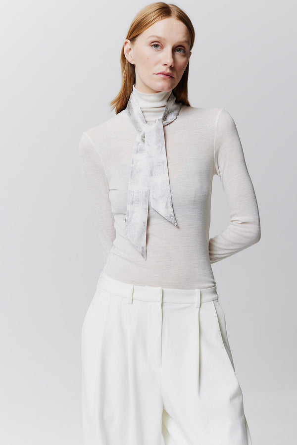 Prinz Berlin Seidentwilly Toile Valentine Grau