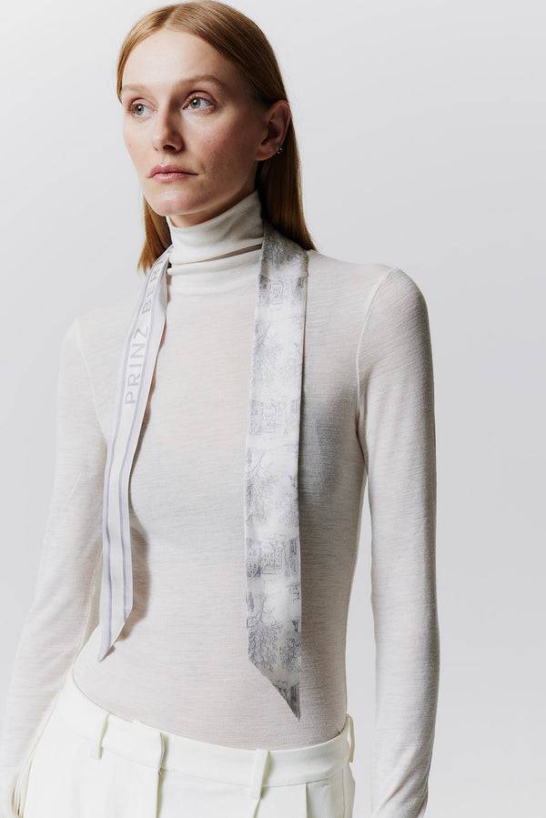 Prinz Berlin Seidentwilly Toile Valentine Grau