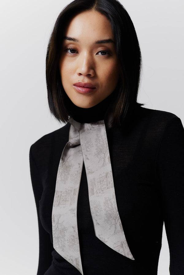 Prinz Berlin Seidentwilly Toile Valentine Taupe