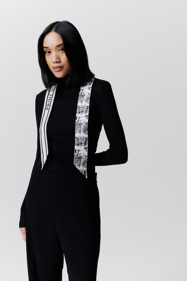 Prinz Berlin Seidentwilly Toile Valentine Weiß