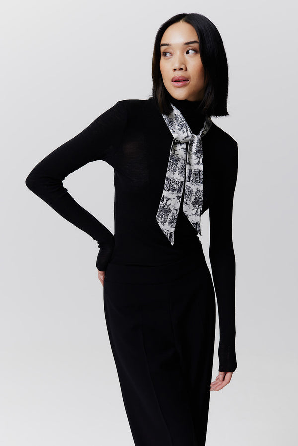 Prinz Berlin Seidentwilly Toile Valentine Weiß