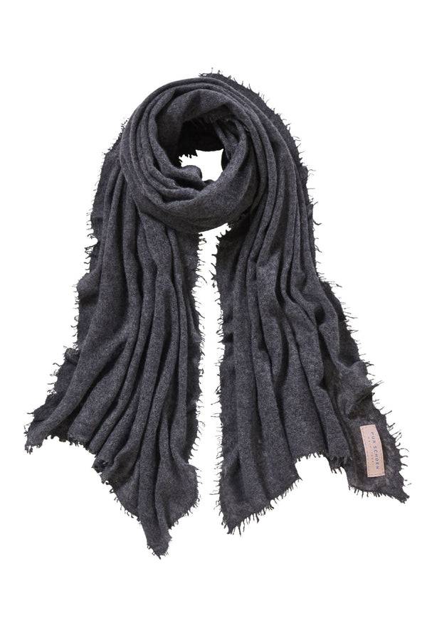 Pur Schoen Schal Anthrazit