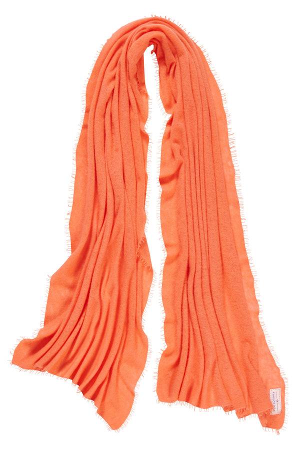 Pur Schoen Schal Aprikose