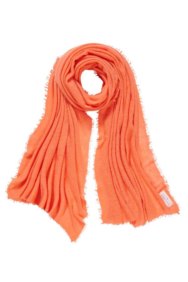 Pur Schoen Schal Aprikose