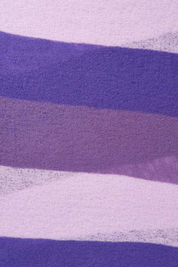 Pur Schoen Schal block 3 pflaume