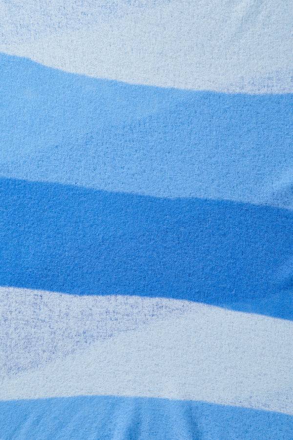 Pur Schoen Schal block 3 sky blue