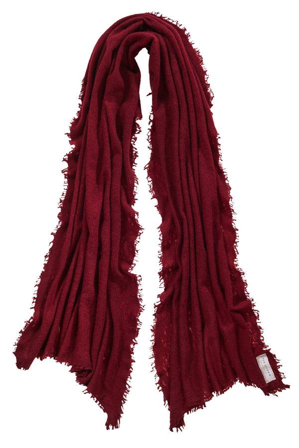 Pur Schoen Schal Bordo