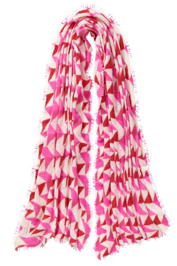 Pur Schoen Schal Calypso Pink
