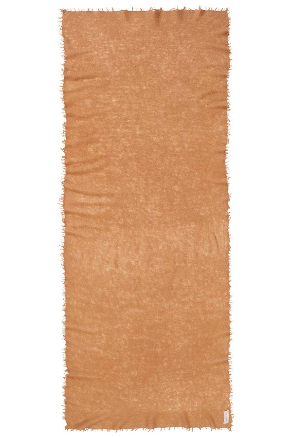 Pur Schoen Schal Camel