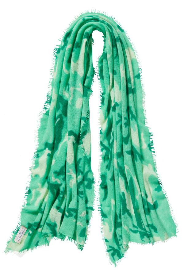 Pur Schoen Schal Camo Green Ice