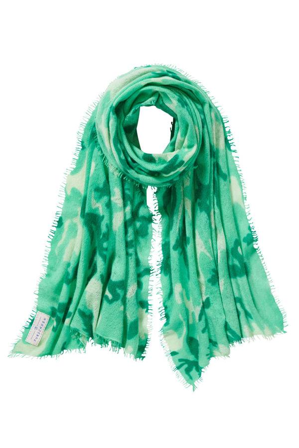 Pur Schoen Schal Camo Green Ice
