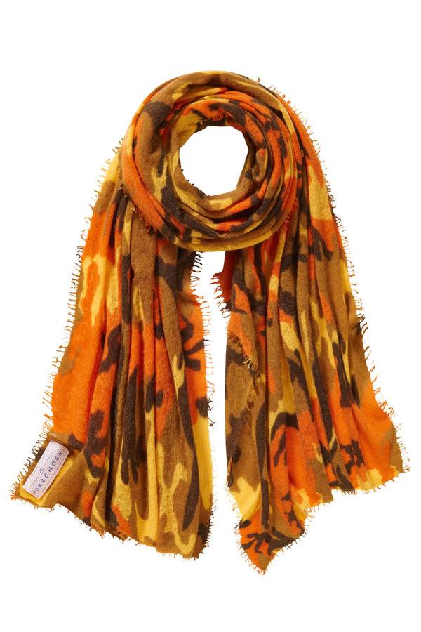Pur Schoen Schal camo herbstrausch