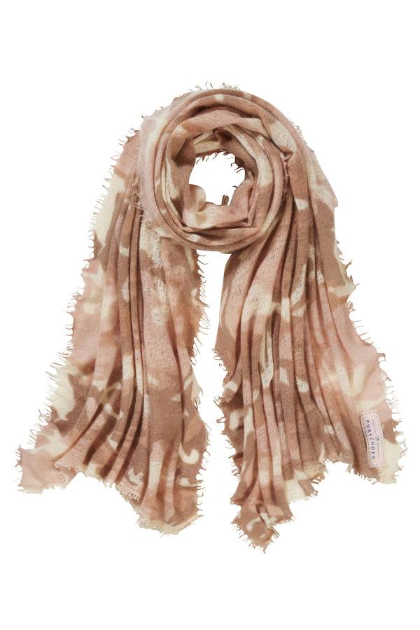 Pur Schoen Schal Camo Nougat-camel Classic