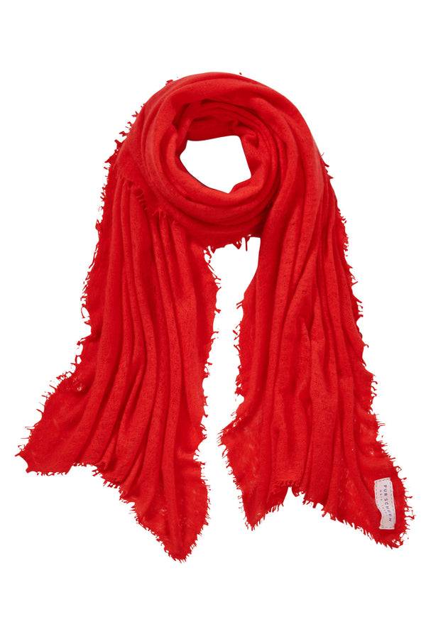 Pur Schoen Schal Chili Red