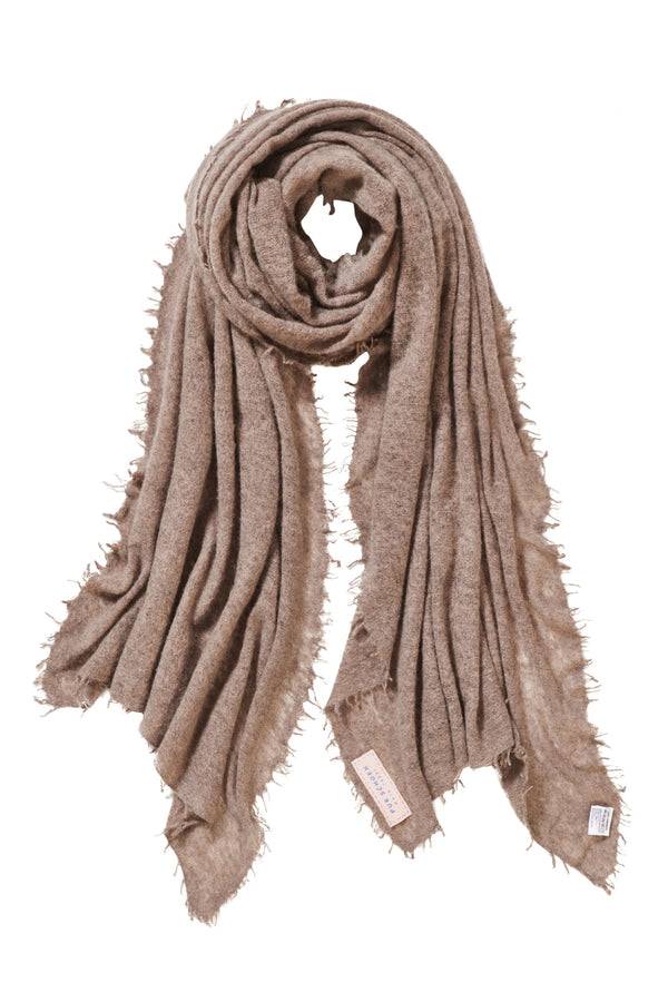 Pur Schoen Schal Coffee Melange