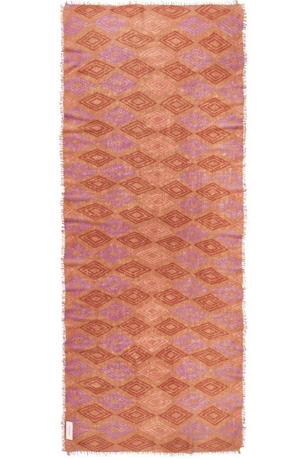 Pur Schoen Schal Crystal Diamond Camel