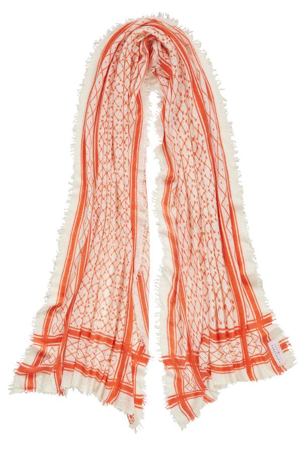 Pur Schoen Schal Diamond Aprikose-natural