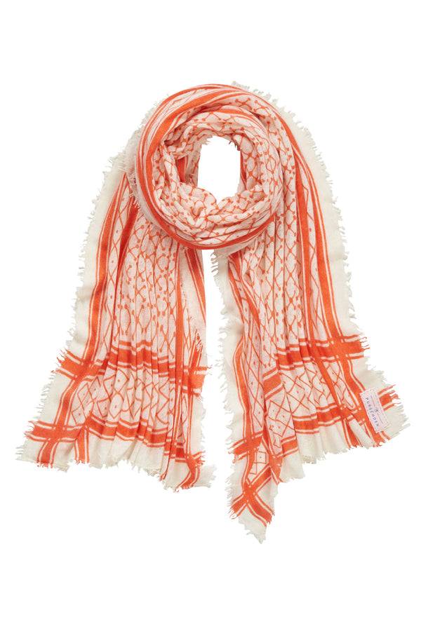 Pur Schoen Schal Diamond Aprikose-natural