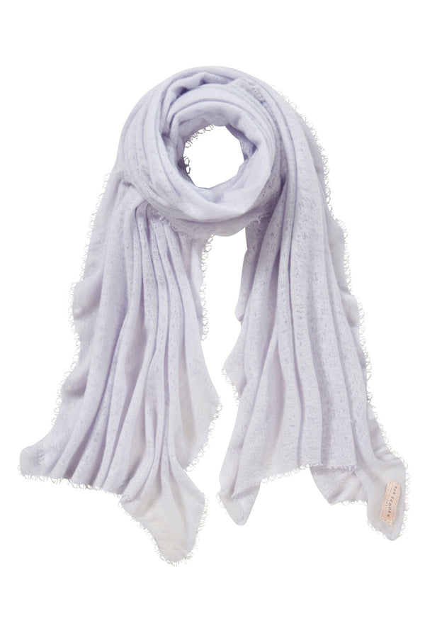 Pur Schoen Schal Eisblau