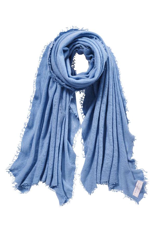 Pur Schoen Schal Eisblau Dark