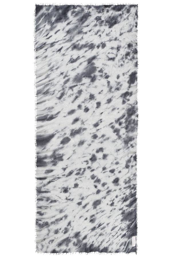 Pur Schoen Schal Eisregen Aluminium