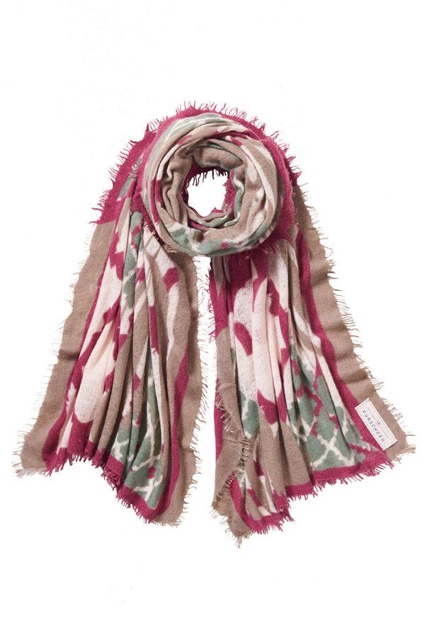 Pur Schoen Schal Feuervogel Schlamm