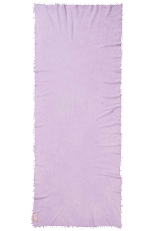 Pur Schoen Schal Flieder